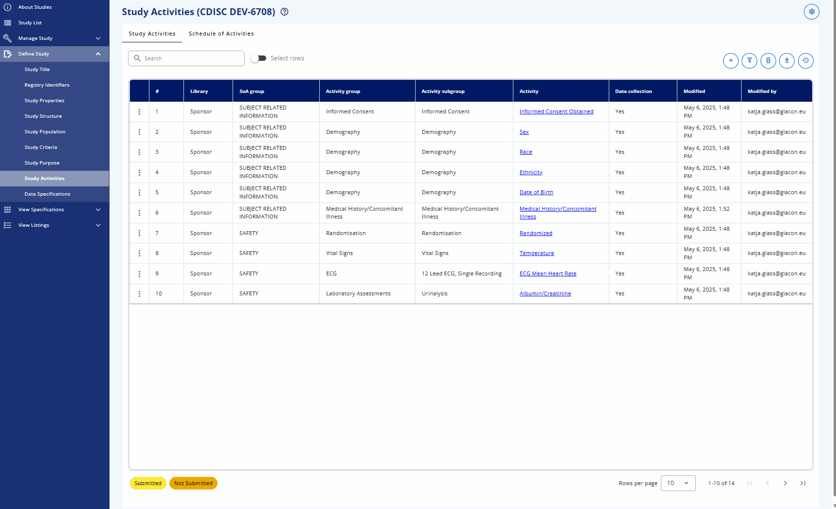 Animation - Assign Activities to Visits